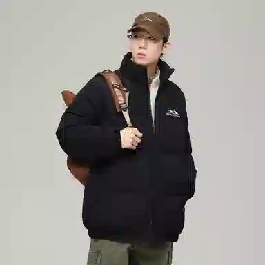 ROBINHOOD Basic Logo Down Jacket