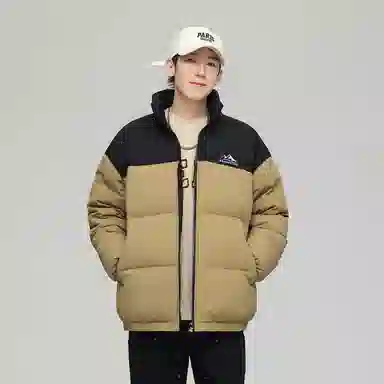 ROBINHOOD Basic Logo Down Jacket