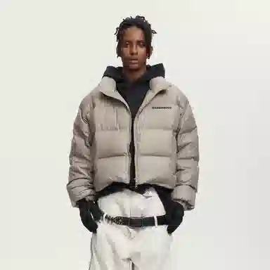 ROBINHOOD Basic Down Jacket Gray