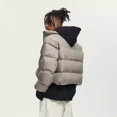 ROBINHOOD Basic Down Jacket Gray