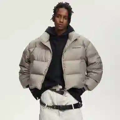 ROBINHOOD Basic Down Jacket Gray