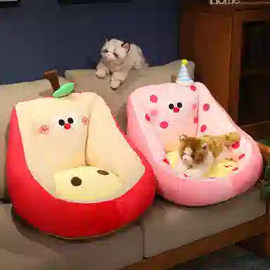 麦萌兔 卡通飘窗懒人小沙发 可睡可躺榻榻米 治愈 玩偶周边