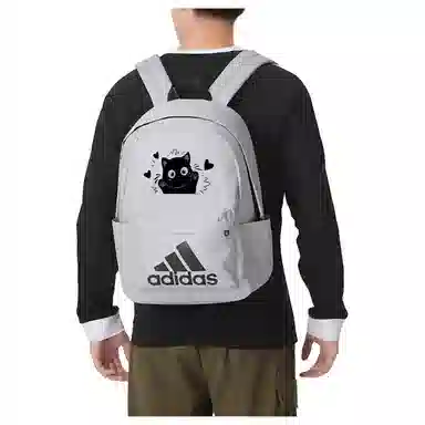 adidas Classic Badge Backpack Grey Black