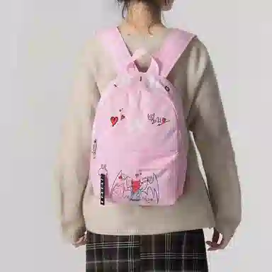Jordan Backpack Pink Logo