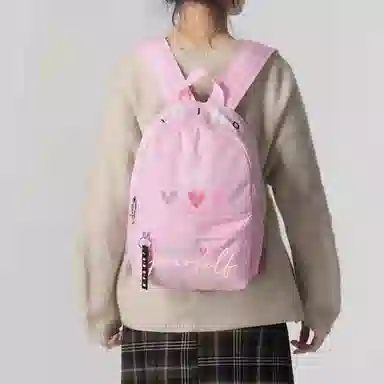Jordan Backpack Pink Logo