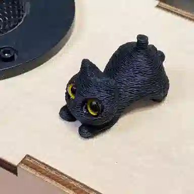 AIZIYUO Cute Cat Figurine 2.5cm