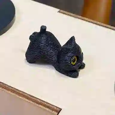 AIZIYUO Cute Cat Figurine 2.5cm
