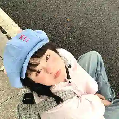 OXO OVERLOAD Rabbit Ear Washed Denim Beret