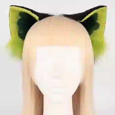 OXO OVERLOAD Black Cat Ear Headband
