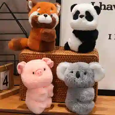 恺咪家族 可坐动物啪啪圈手环 多种款式 可爱软萌 玩偶周边