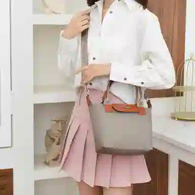 捷朗仕 质感通勤 尼龙 斜挎手提包 女款 多色