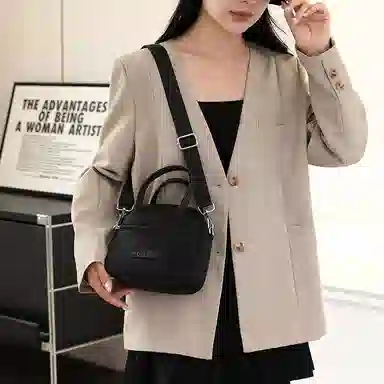 Jielangshi Casual Nylon Crossbody Bag