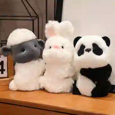 恺咪家族 可坐动物啪啪圈手环 多种款式 可爱软萌 玩偶周边