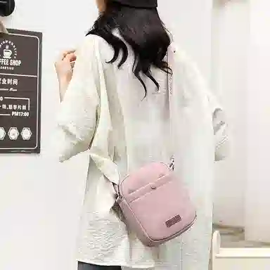 捷朗仕 小众百搭潮流 尼龙布 斜挎包 男女同款情侣款 多色