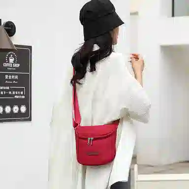 捷朗仕 简约百搭 尼龙布 斜挎包 男女同款情侣款 多色