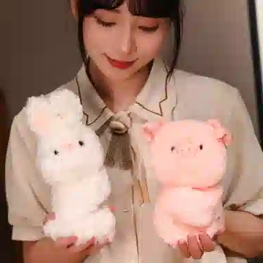 恺咪家族 可坐动物啪啪圈手环 多种款式 可爱软萌 玩偶周边