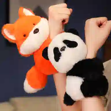 恺咪家族 可坐动物啪啪圈手环 多种款式 可爱软萌 玩偶周边