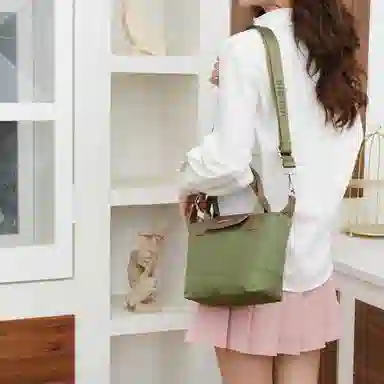 捷朗仕 质感通勤 尼龙 斜挎手提包 女款 多色