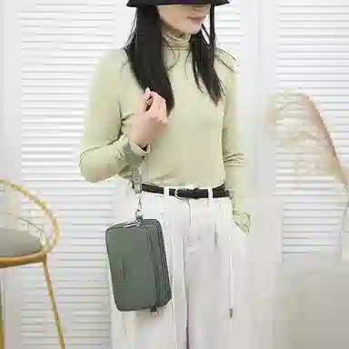 Jielangshi Nylon Crossbody Bag