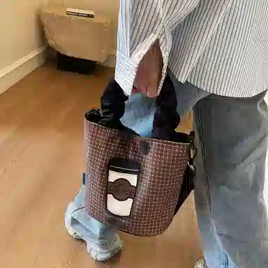 捷朗仕 休闲百搭卡通狗狗 布 手提包 女款 多色