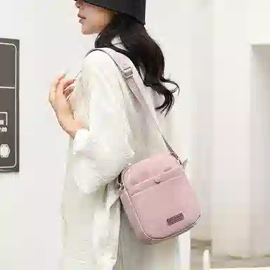 捷朗仕 小众百搭潮流 尼龙布 斜挎包 男女同款情侣款 多色