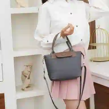 捷朗仕 质感通勤 尼龙 斜挎手提包 女款 多色