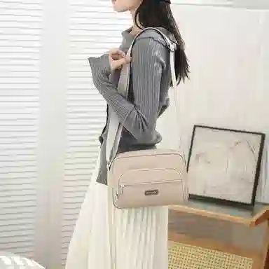 捷朗仕 简约时尚休闲 尼龙布 斜挎包 男女同款情侣款 多色