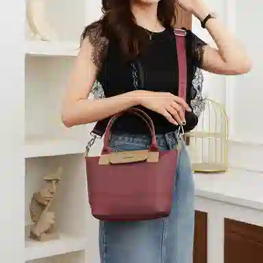 捷朗仕 质感通勤 尼龙 斜挎手提包 女款 多色