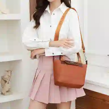 捷朗仕 质感通勤 尼龙 斜挎手提包 女款 多色