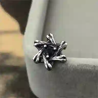 Blessed Bullet Hexagram Earrings