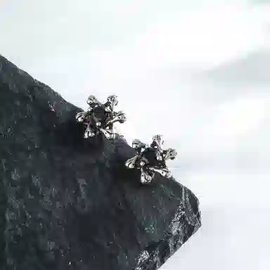 Blessed Bullet Hexagram Earrings