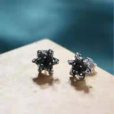 Blessed Bullet Hexagram Earrings