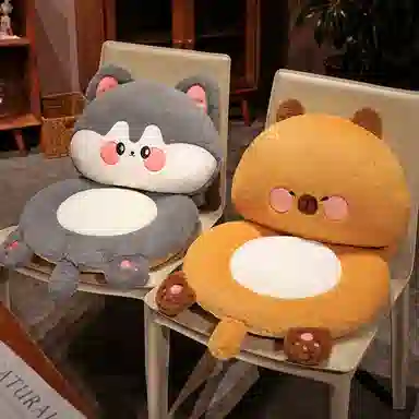 卡威 卡通分体坐垫 玩偶周边