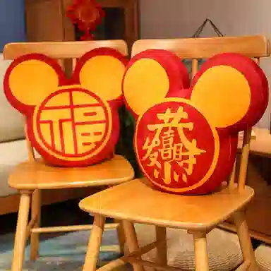 卡威 属你有福抱枕 玩偶 毛绒公仔