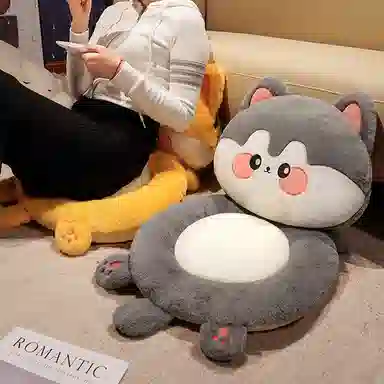 卡威 卡通分体坐垫 玩偶周边