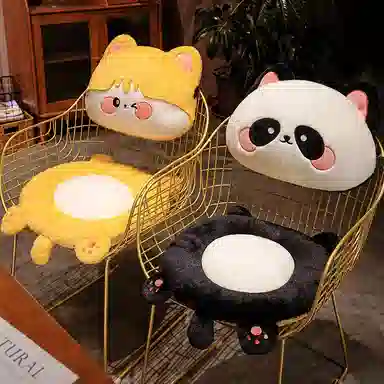 卡威 卡通分体坐垫 玩偶周边