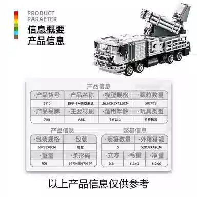 -SM 582pcs KQKD-WG- 5510