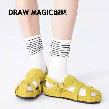 缎魅 美拉德设计款网红中筒袜 女款