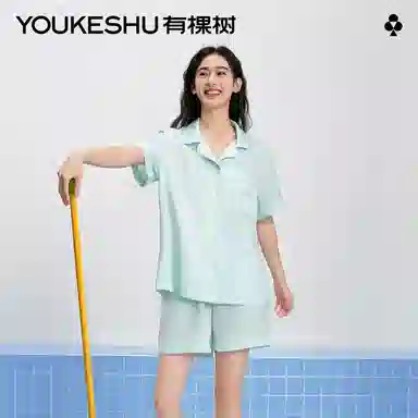 有棵树 高弹轻盈柔软舒适优雅休闲家居服睡衣套装 女款 礼袋装