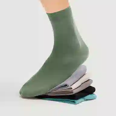 Youkeshu Sport Socks Mid-Crew 4-Pack