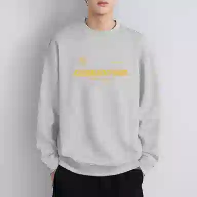 莫代尔 秋冬亲肤轻盈美式百搭宽松街头风嘻哈个性潮流多色可选卫衣打底衣 男女同款