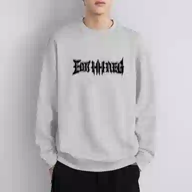 莫代尔 秋冬亲肤轻盈宽松显瘦街头风多色可选嘻哈潮流卫衣打底衣 男女同款