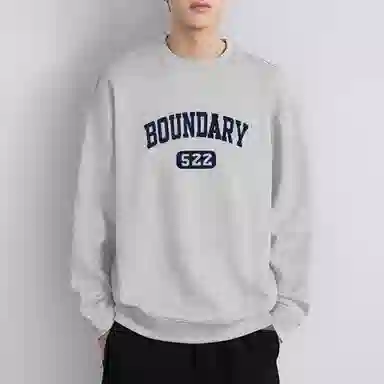 莫代尔 秋冬复古个性嘻哈美式高街街头风时尚大码情侣款卫衣打底衣 男女同款