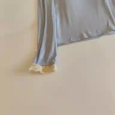 莫代尔 气质时尚百搭个性休闲简洁长袖长裤自带胸垫防凸点家居服可外穿女士睡衣套装 女款