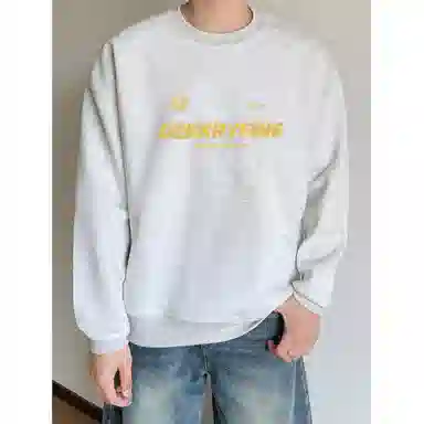 莫代尔 秋冬亲肤轻盈美式百搭宽松街头风嘻哈个性潮流多色可选卫衣打底衣 男女同款