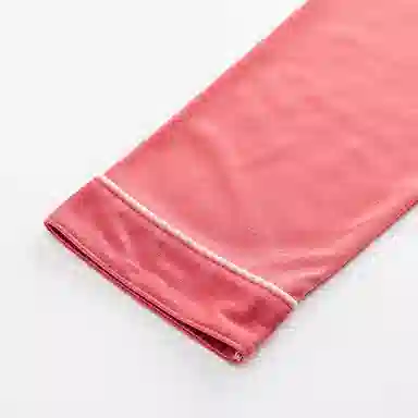 莫代尔 春秋季韩版休闲简洁百搭翻领开衫气质时尚个性家居服可外穿睡衣套装 女款