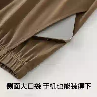 有棵树 纯棉圆领可外穿家居服舒适透气短袖五分裤夏季睡衣套装 男款 礼袋装