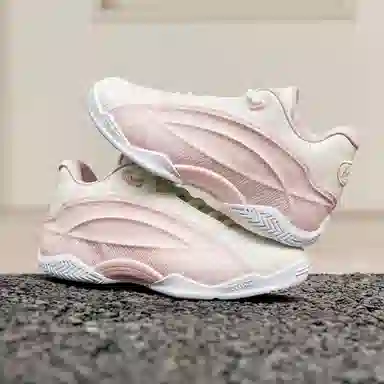 乔丹 运动舒适 减震防滑耐磨 低帮 篮球鞋 女款 云粉色