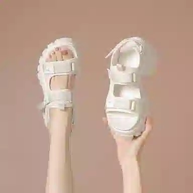波尔谛奇 时尚百搭舒适潮流 沙滩凉鞋 女