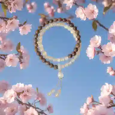 Qiongru QR Youhuang Elegant Zen Beads Bracelet